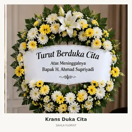 Krans Bunga Duka Sibolga